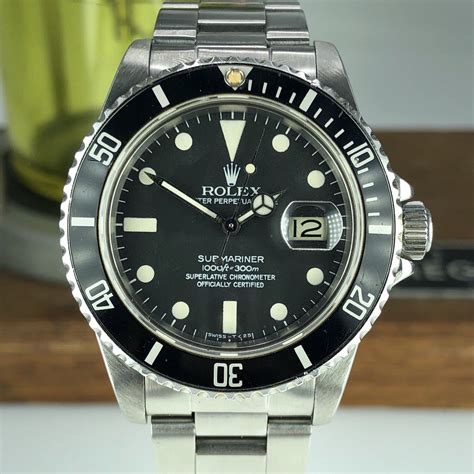 rolex submariner 1984|1985 Rolex Submariner 16800.